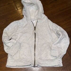Carter’s Gray Zip Hoodie 24M | Everyday Toddler Sweatshirt